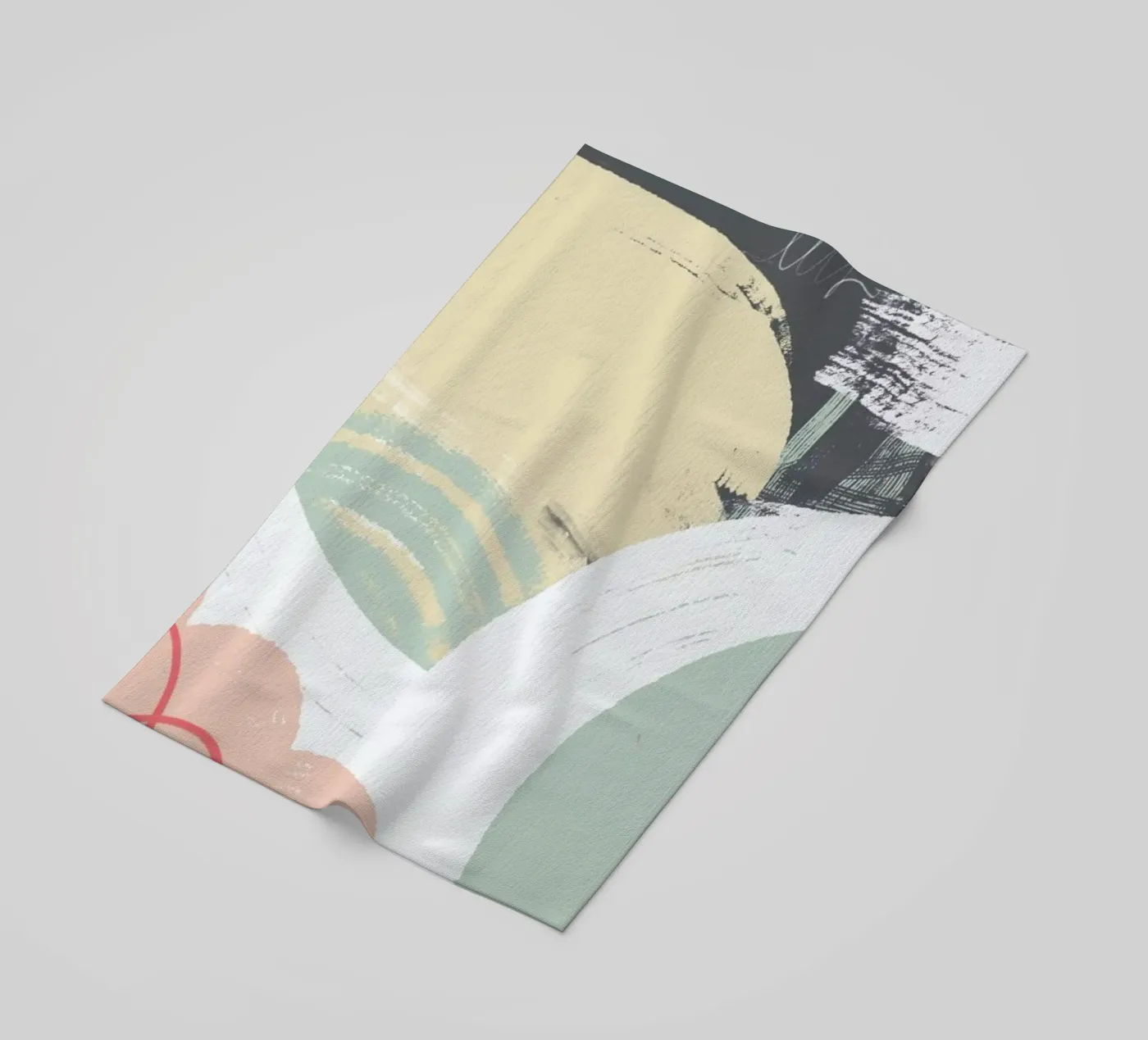 Softness beach towel by Jilli Darling Art