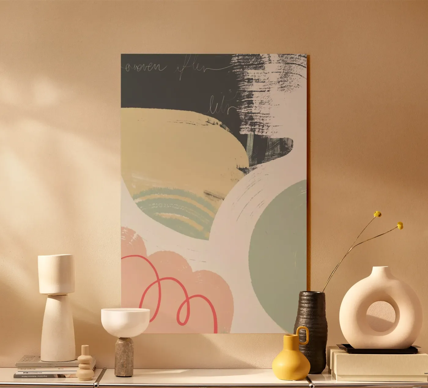 Softness acrylic glass by Jilli Darling Art