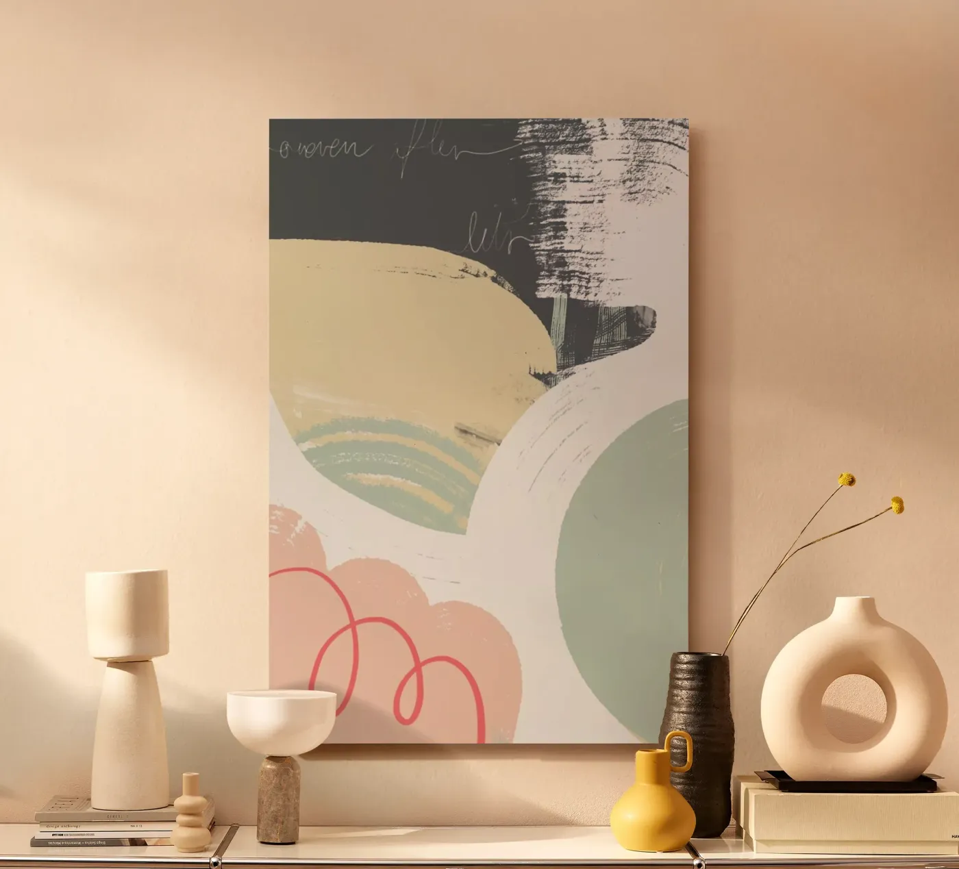 Softness forex-plaat van Jilli Darling Art