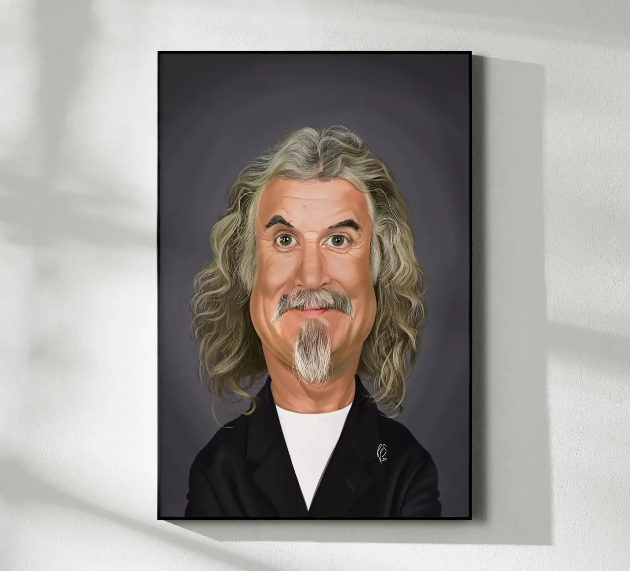 Billy Connolly plexiglass da Rob Art | Illustration