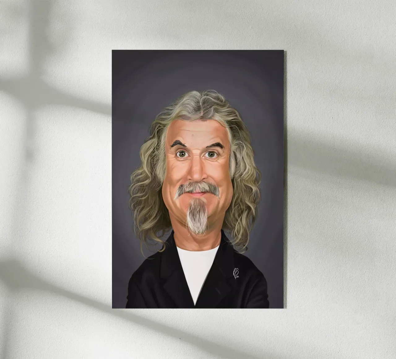 Billy Connolly plexiglass da Rob Art | Illustration