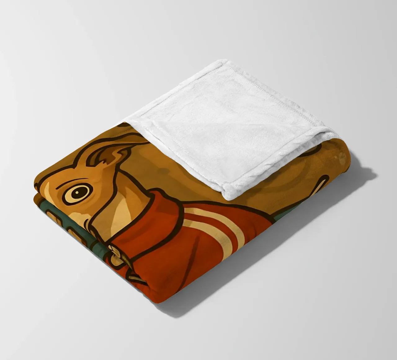 Meme divertente di Whippet coperta in pile da Funny Humor Art