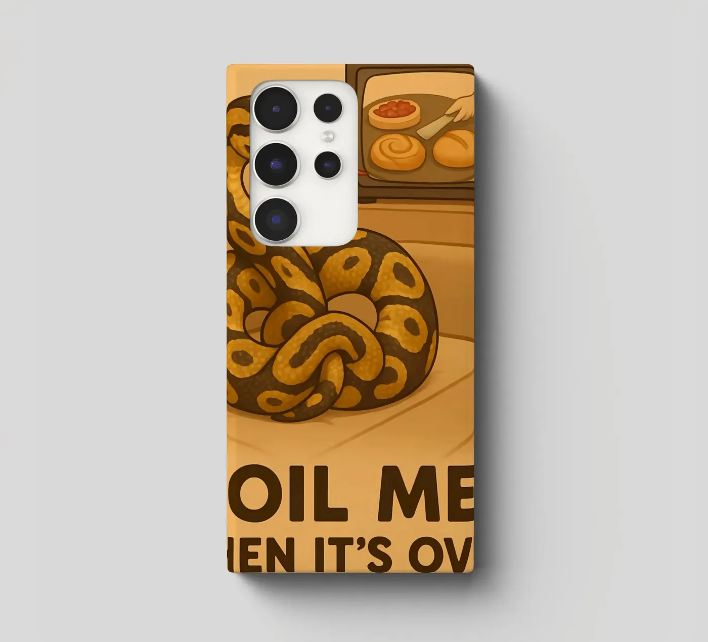 Funny Ball Python Meme coque samsung de Funny Humor Art