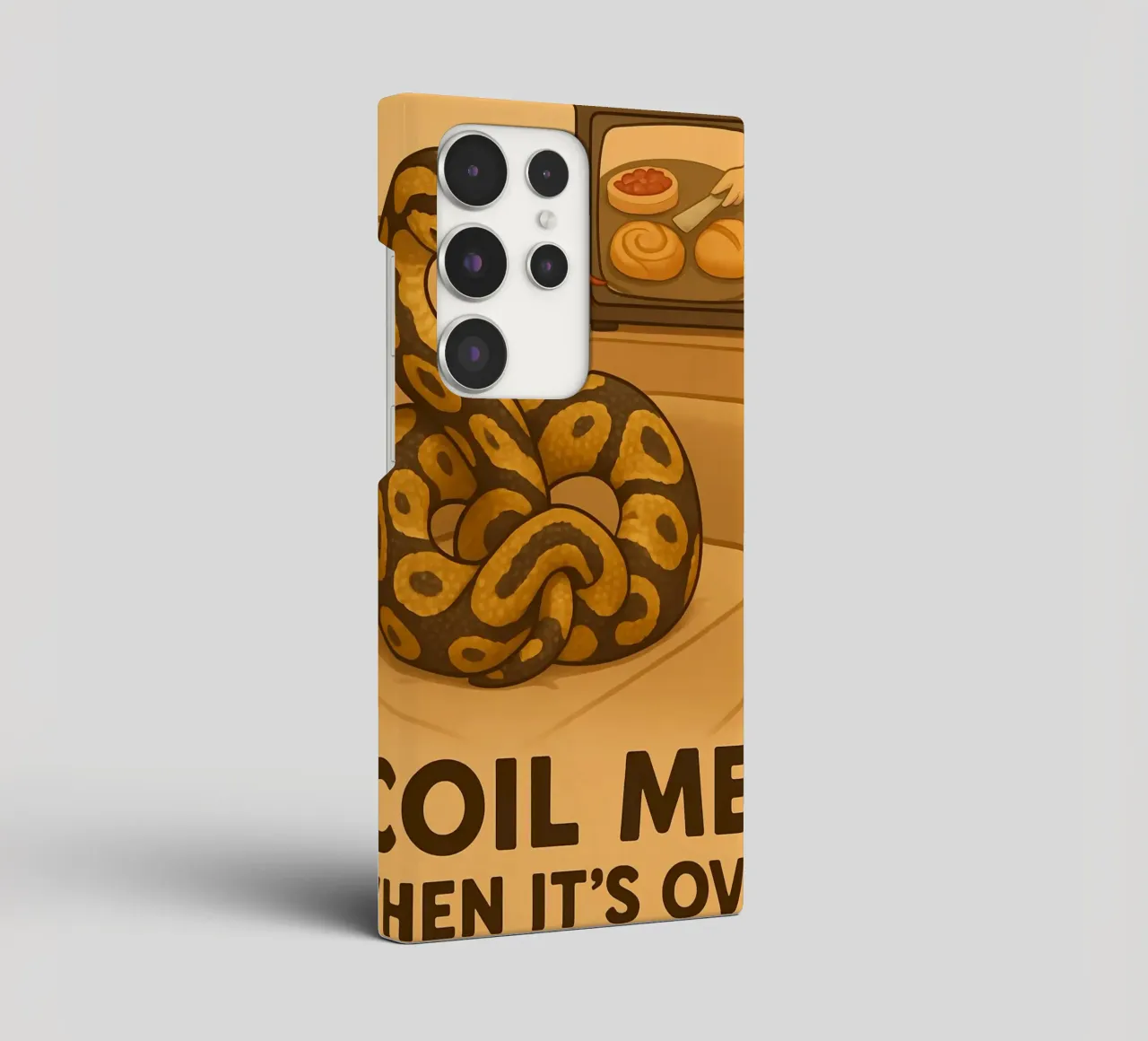 Lustiges Ball-Python-Meme Samsung Hülle von Funny Humor Art
