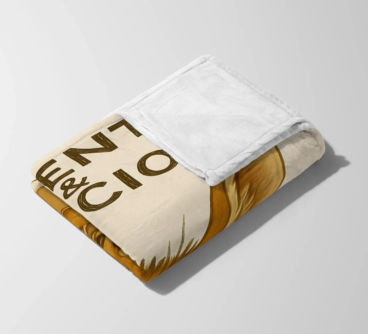 Divertente il meme della volpe Fennec coperta in pile da Funny Humor Art
