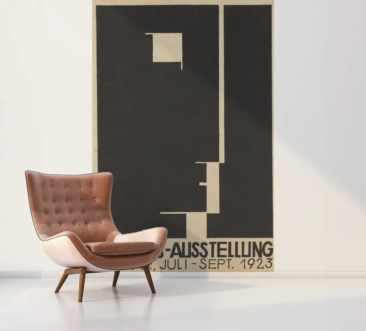 Bauhaus Ausstellung 1923 weimar Fototapete von khanrosie