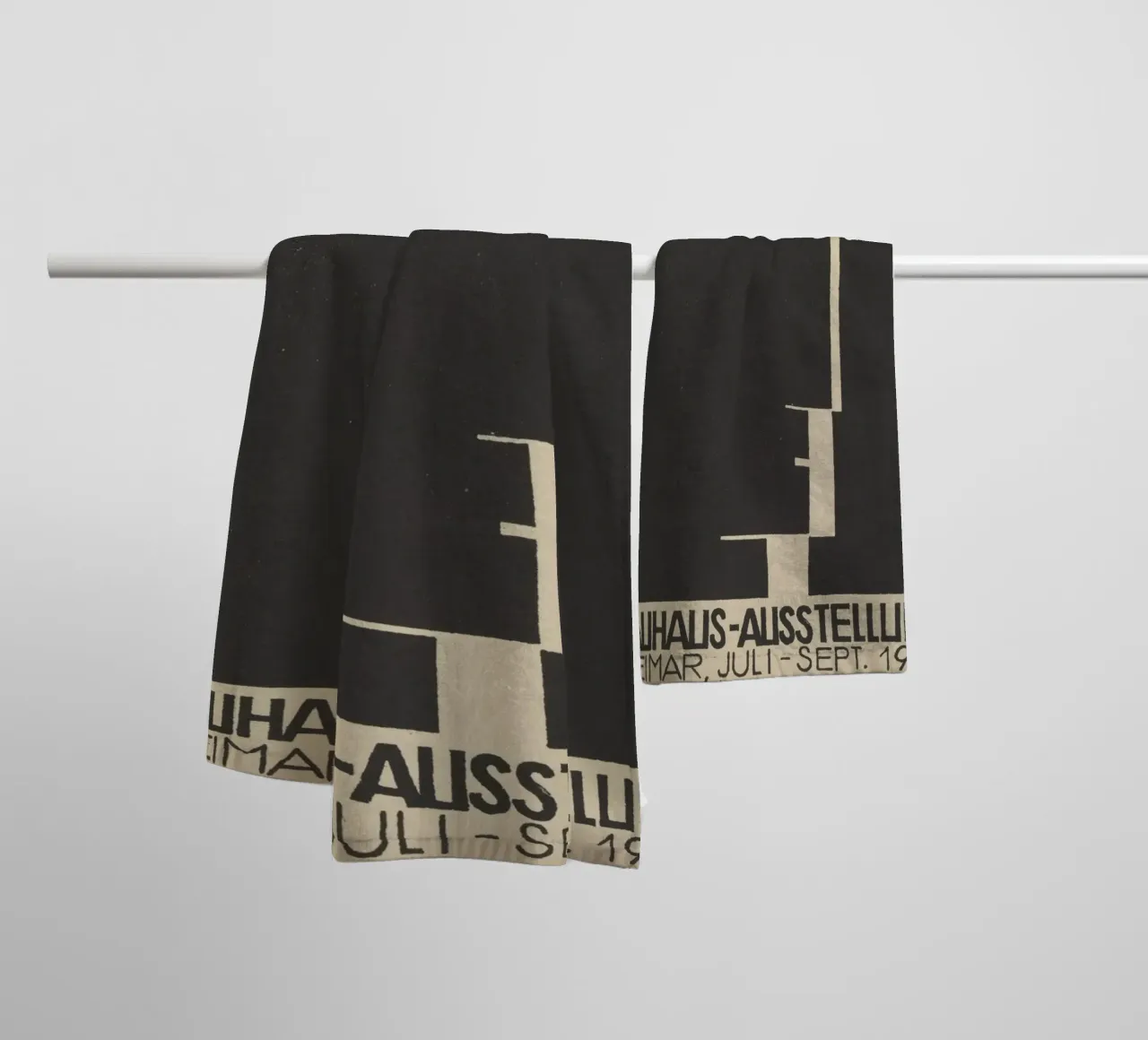 Mostra Bauhaus 1923 weimar asciugamano da bagno da khanrosie