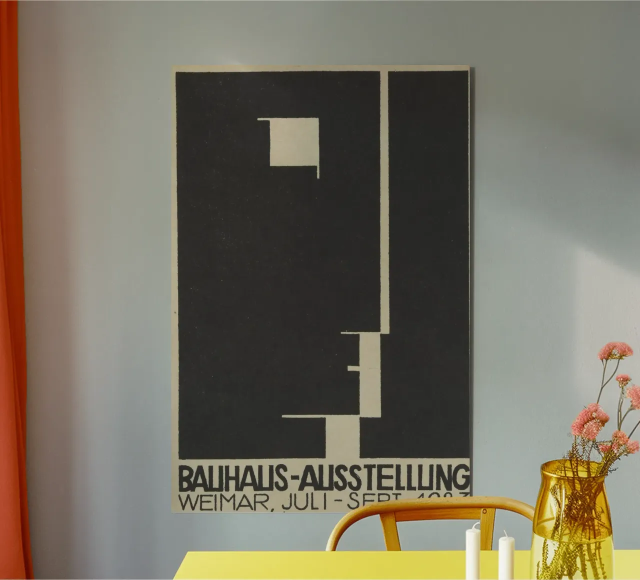 Mostra Bauhaus 1923 weimar alluminio dibond da khanrosie