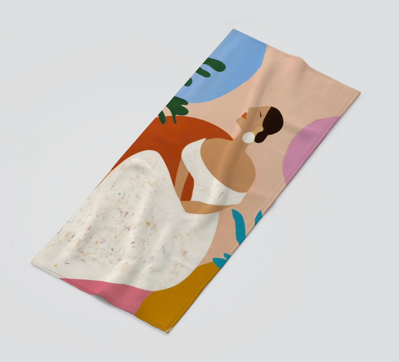 Weekend a Palm Springs | Pittura naif telo mare da Autofocus