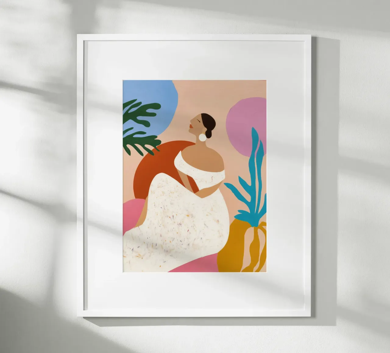 Weekend a Palm Springs | Pittura naif carta hahnemühle da Autofocus