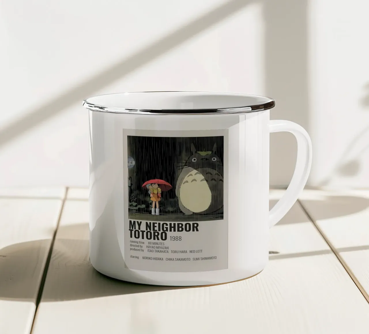 MY NEIGHBOR TOTORO 1988 tazza in smalto da Totoya