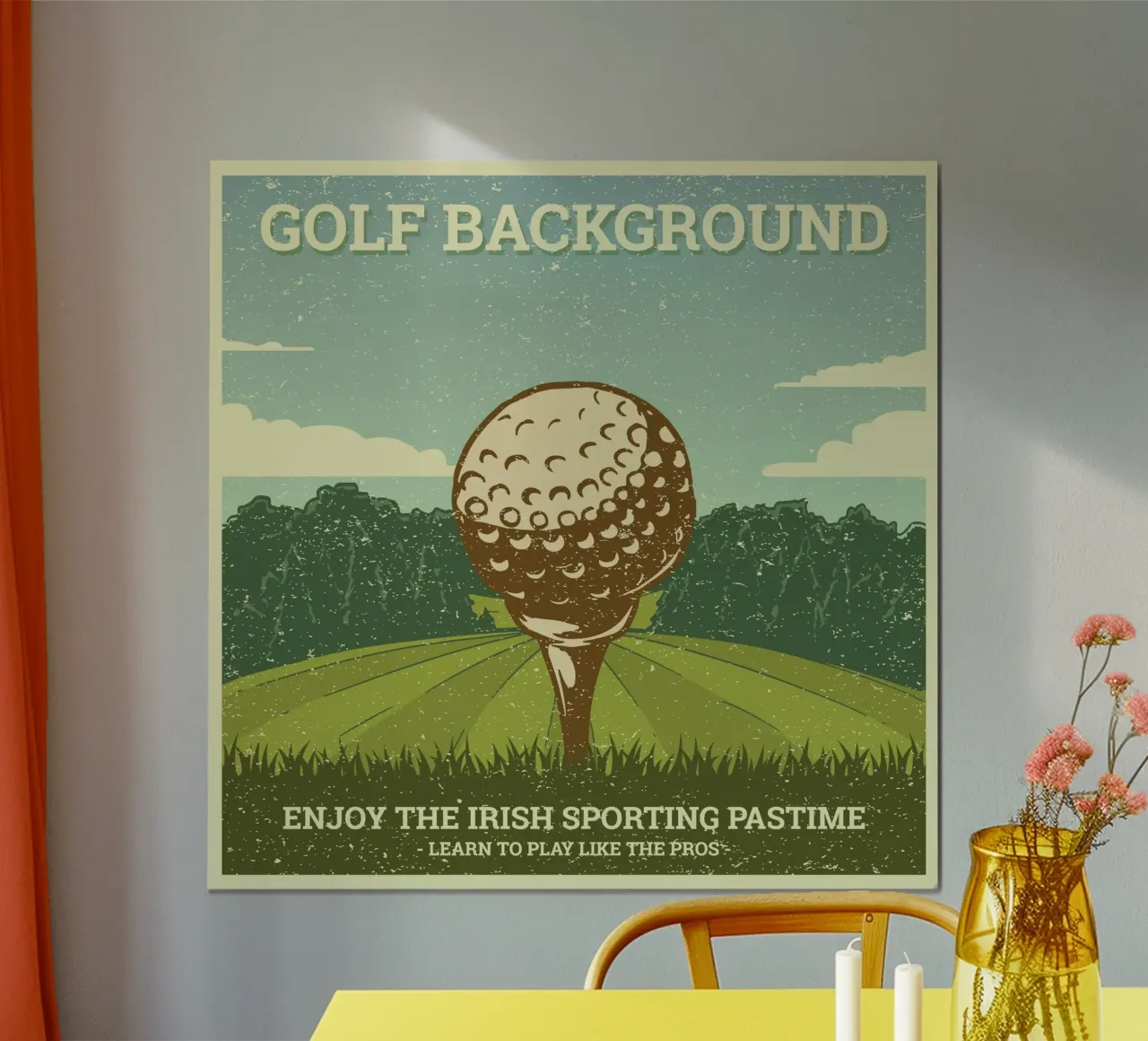 sfondo del golf poster da khanrosie