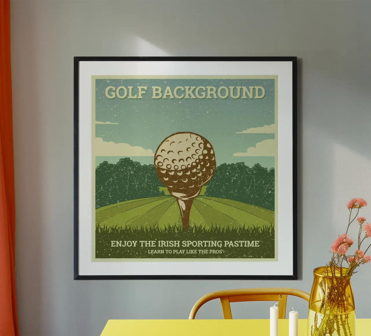 sfondo del golf poster da khanrosie