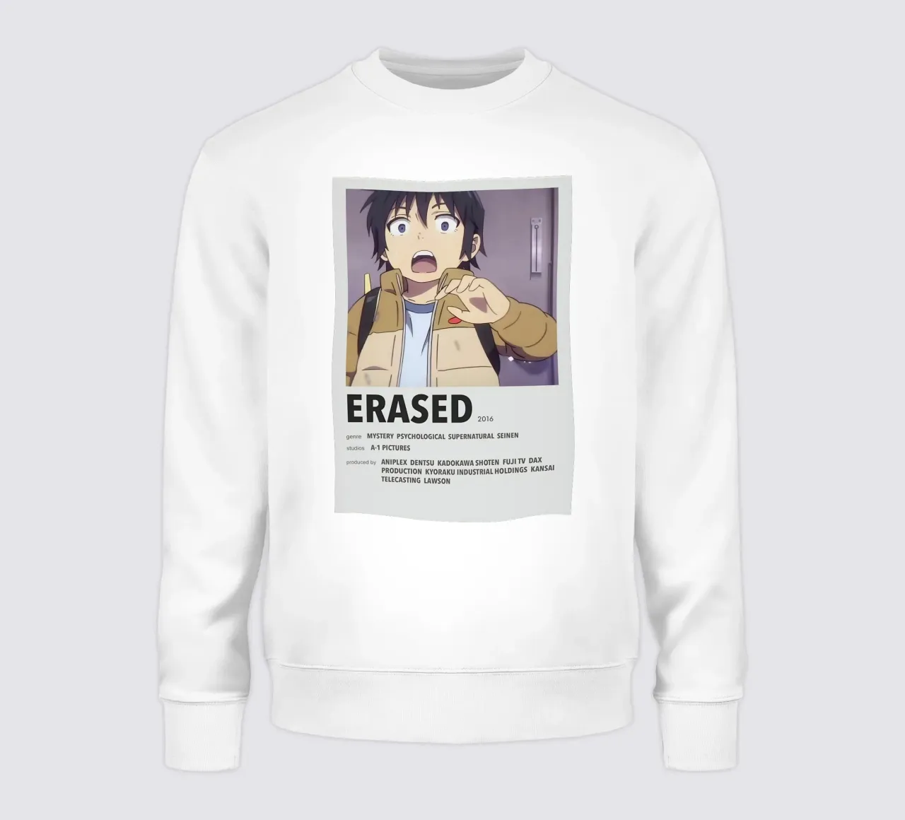 ERASED  2016 felpa da Totoya