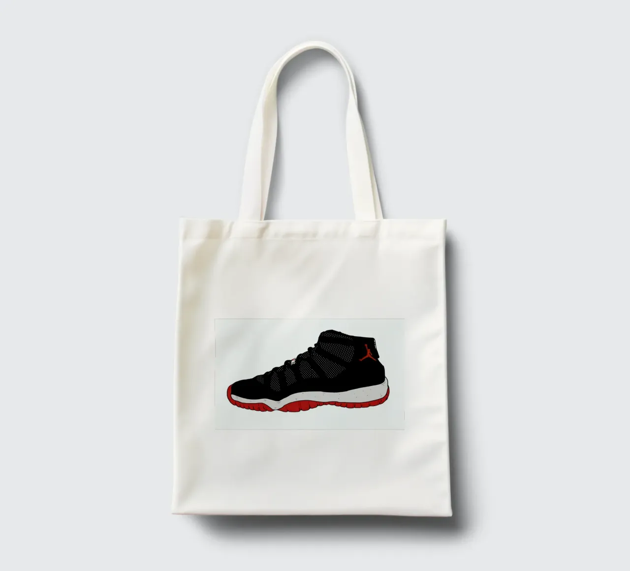 Jordans Bred borsa in juta da Nick Cocozza