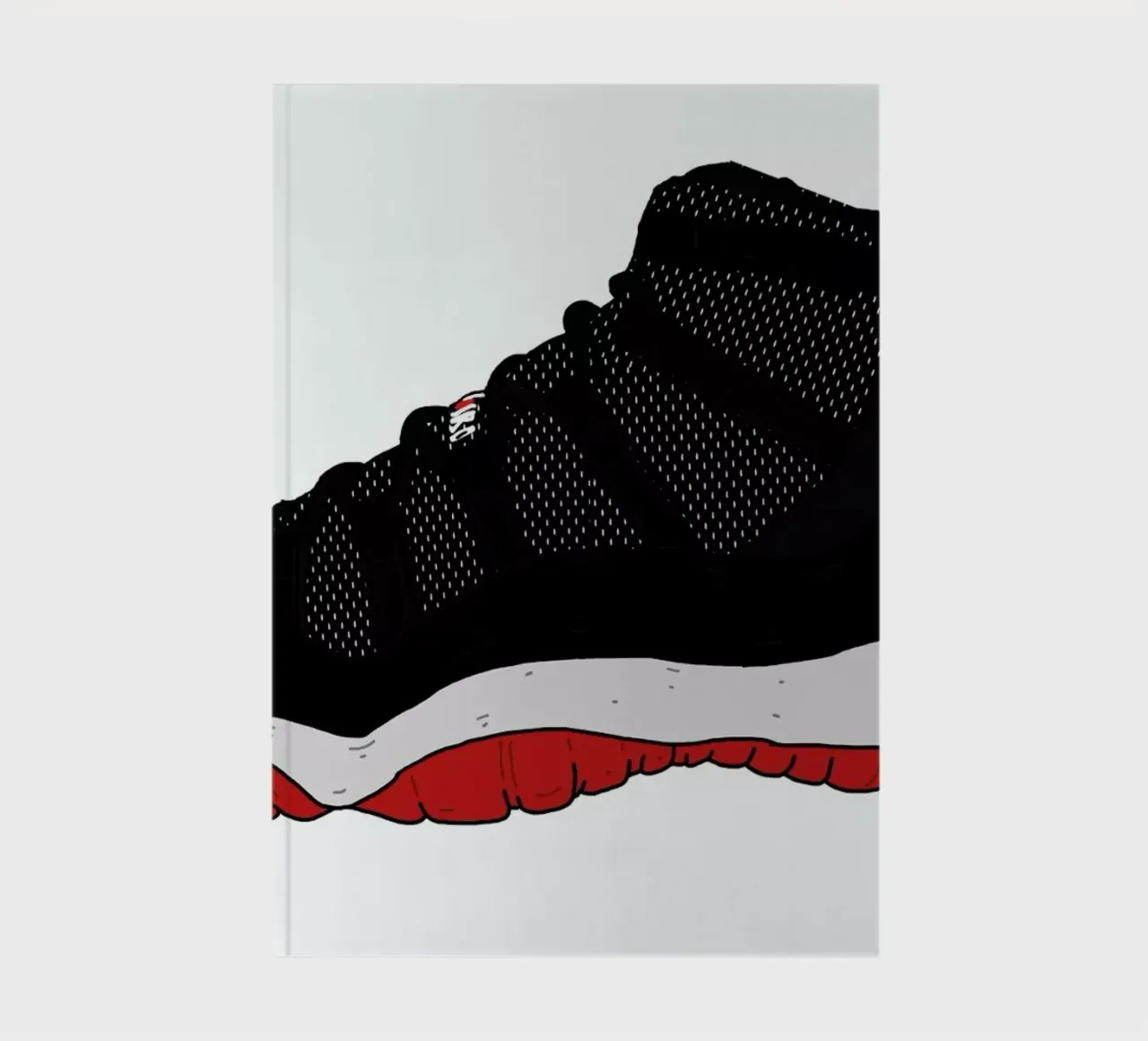 Jordans Bred notebook by Nick Cocozza