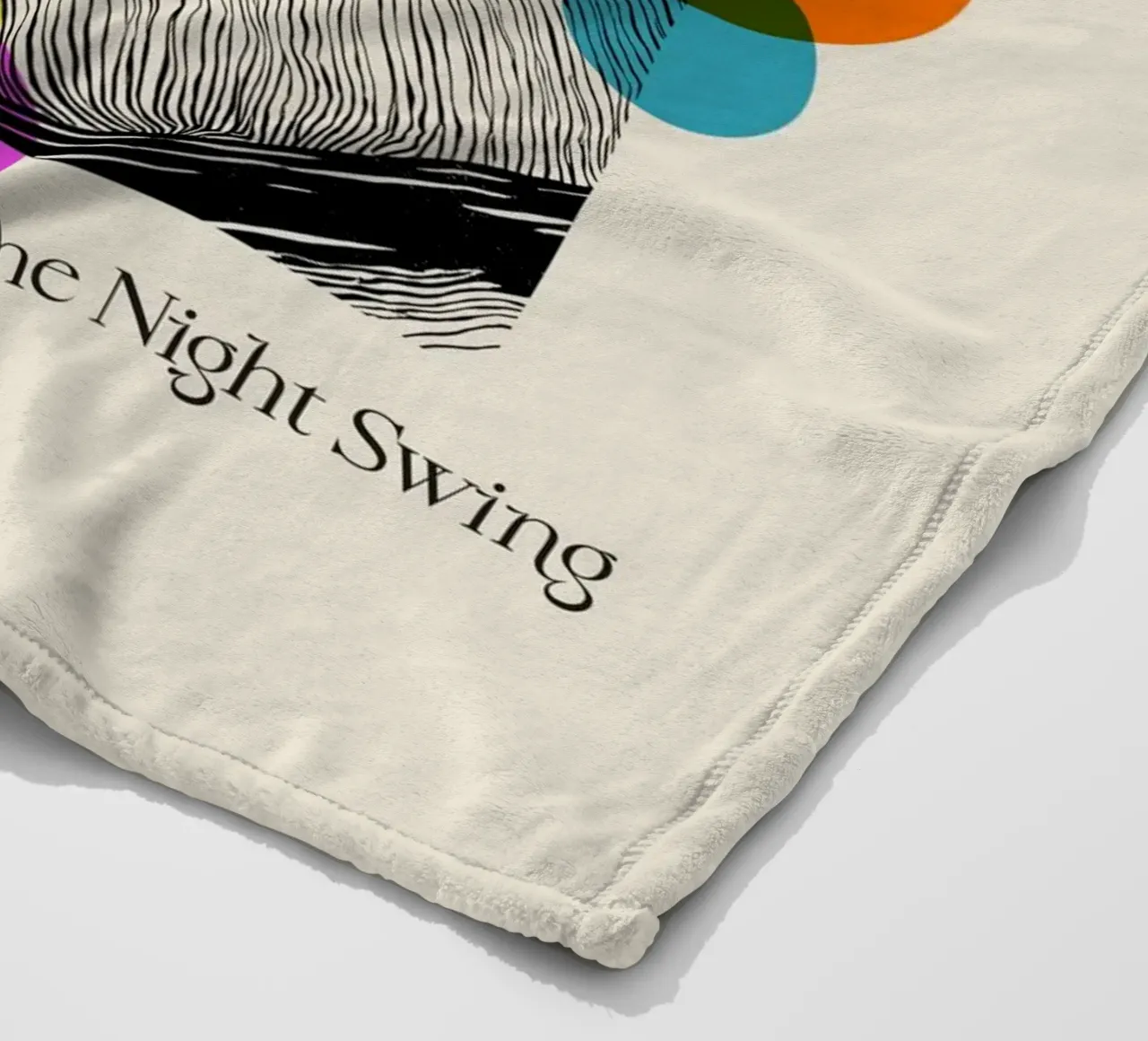 Vibrations Fleecedecke von Indigo Rain