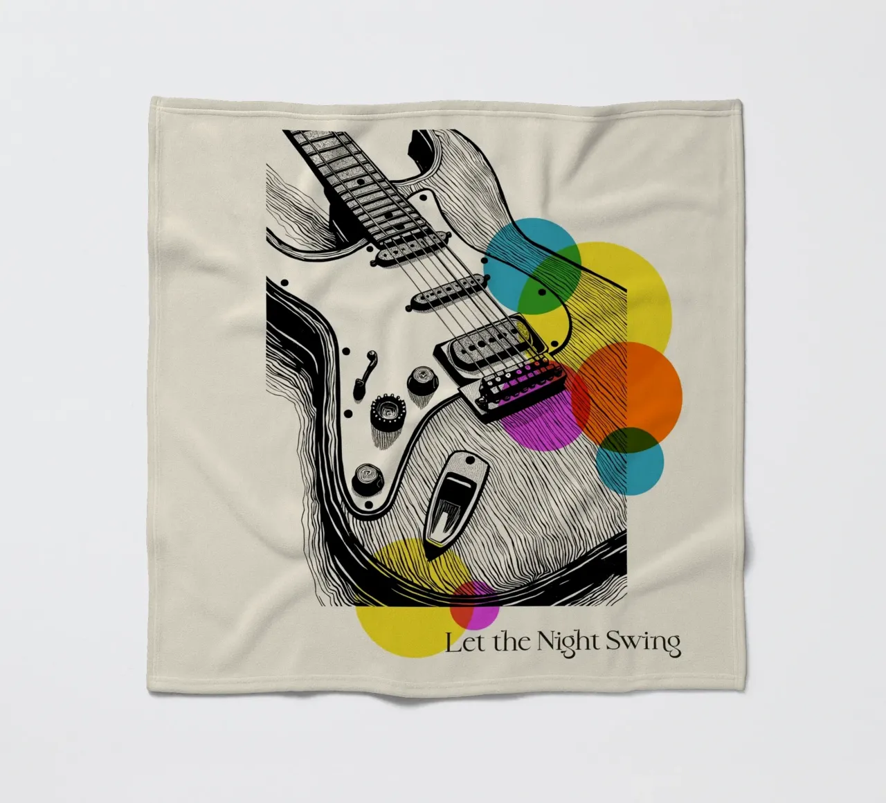 Vibrations Fleecedecke von Indigo Rain