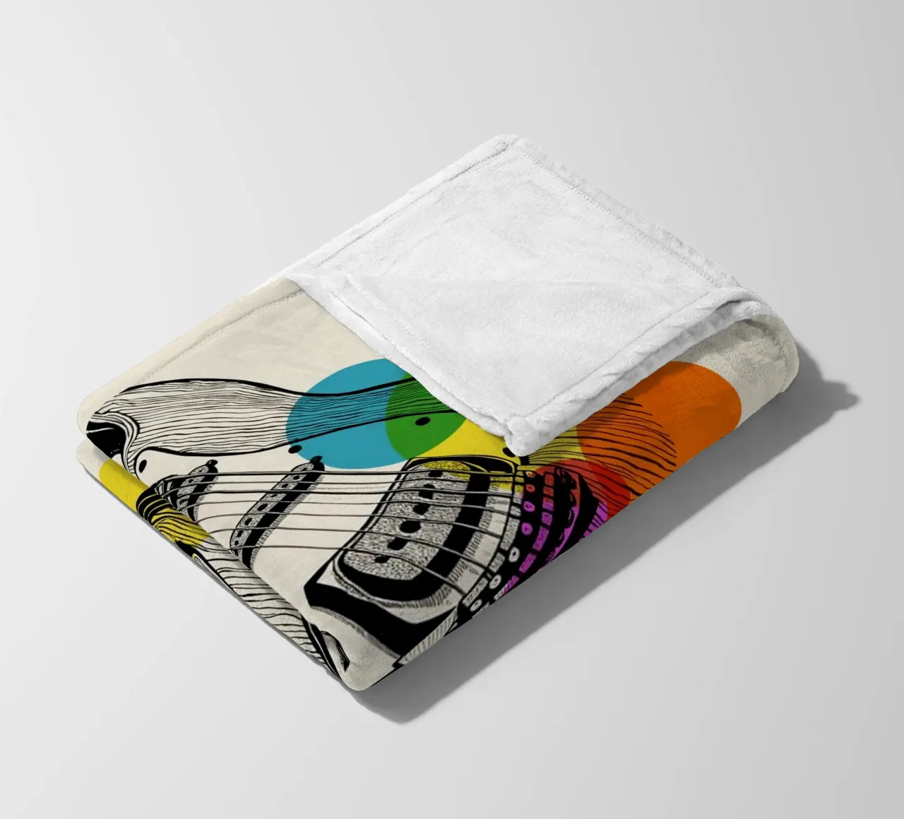 Vibrations Fleecedecke von Indigo Rain