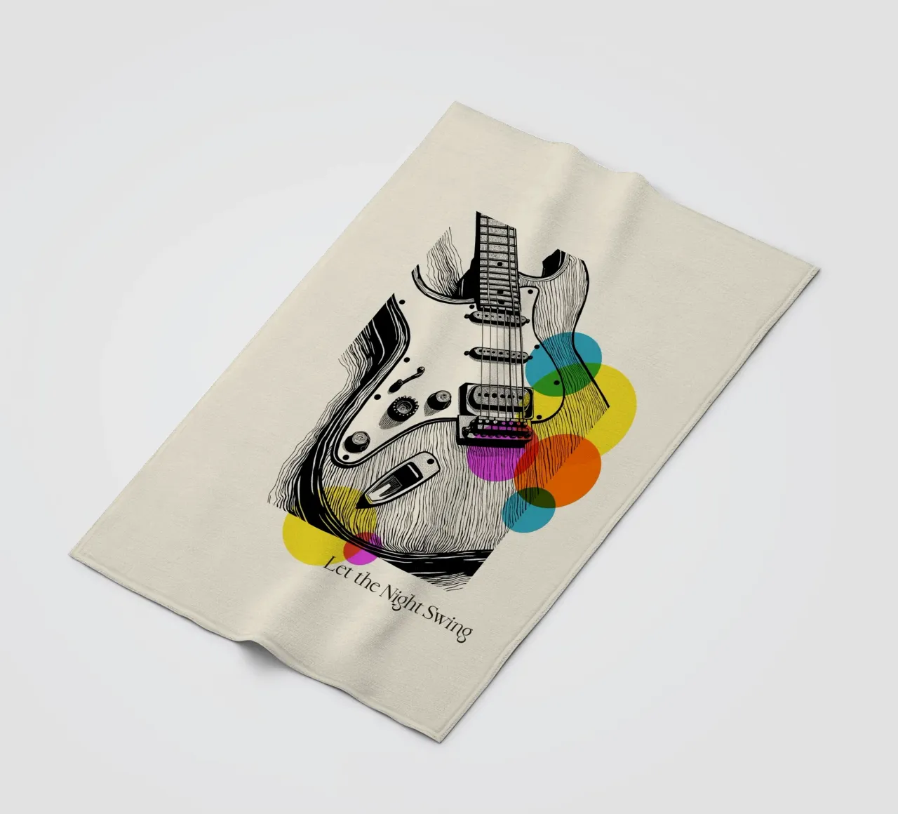 Vibrations Fleecedecke von Indigo Rain