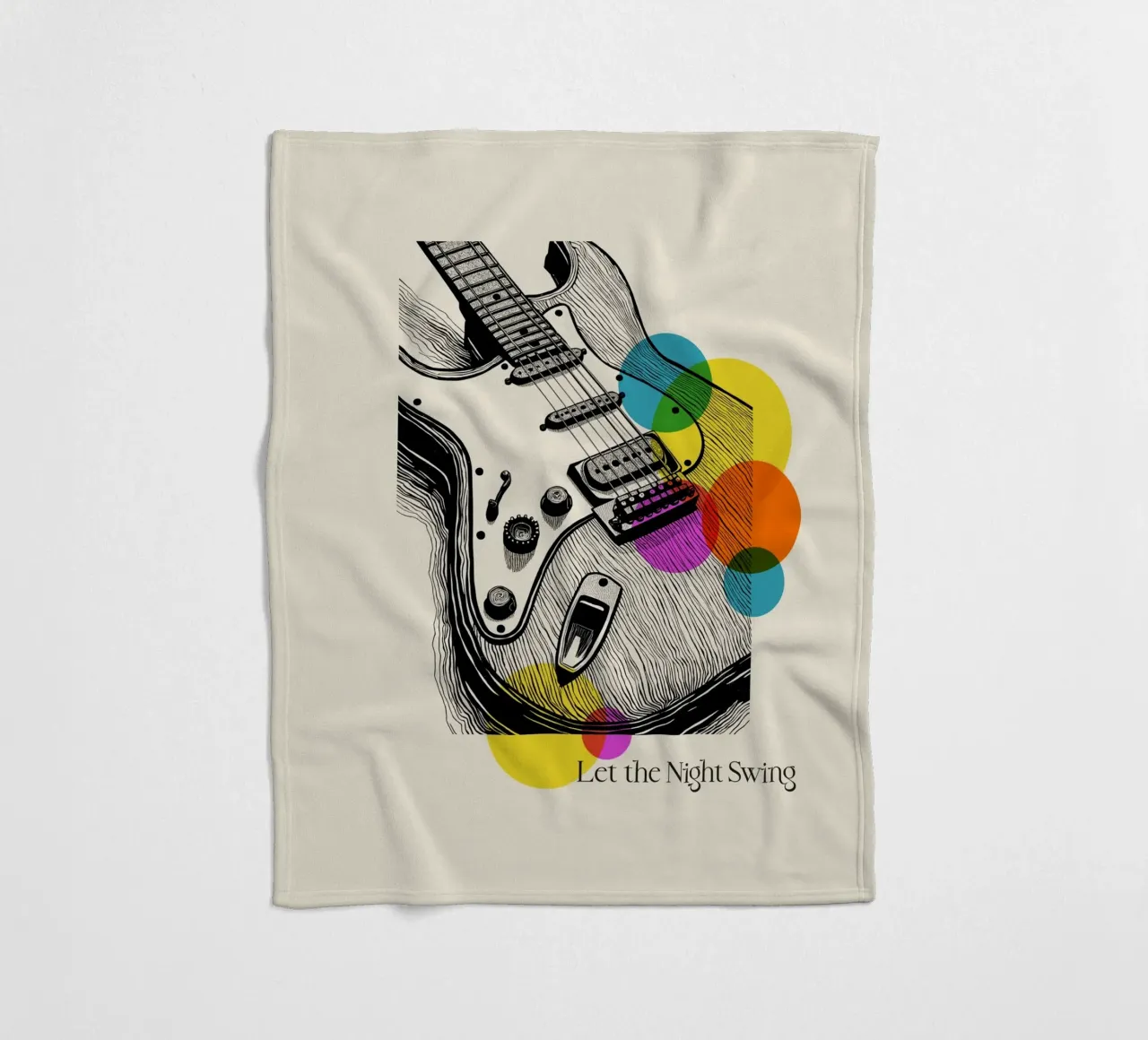 Vibrations Fleecedecke von Indigo Rain