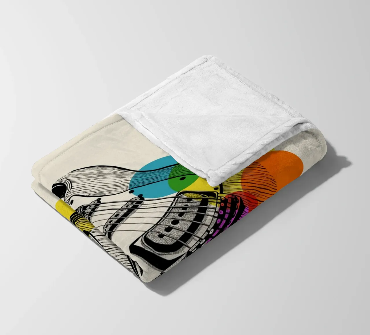 Vibrations Fleecedecke von Indigo Rain