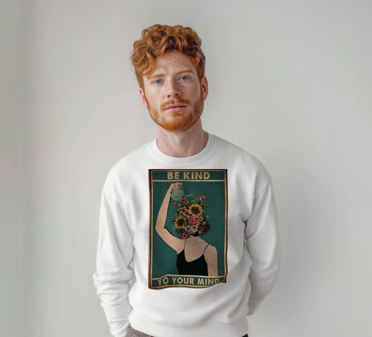 Sei freundlich zu deinem Geist Sweatshirt von Witon name shop