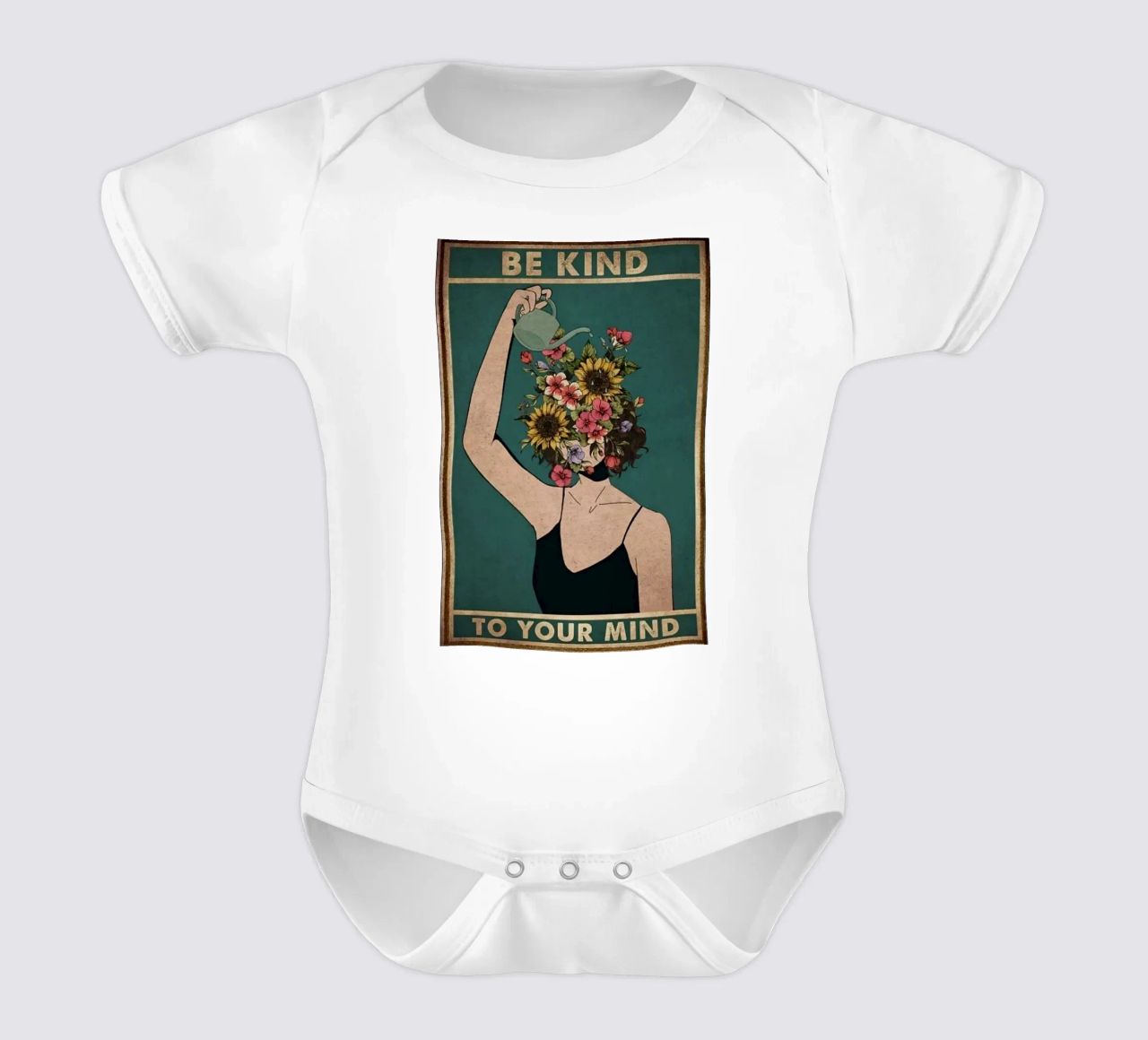 Soyez bienveillant avec votre esprit body bébé de Witon name shop