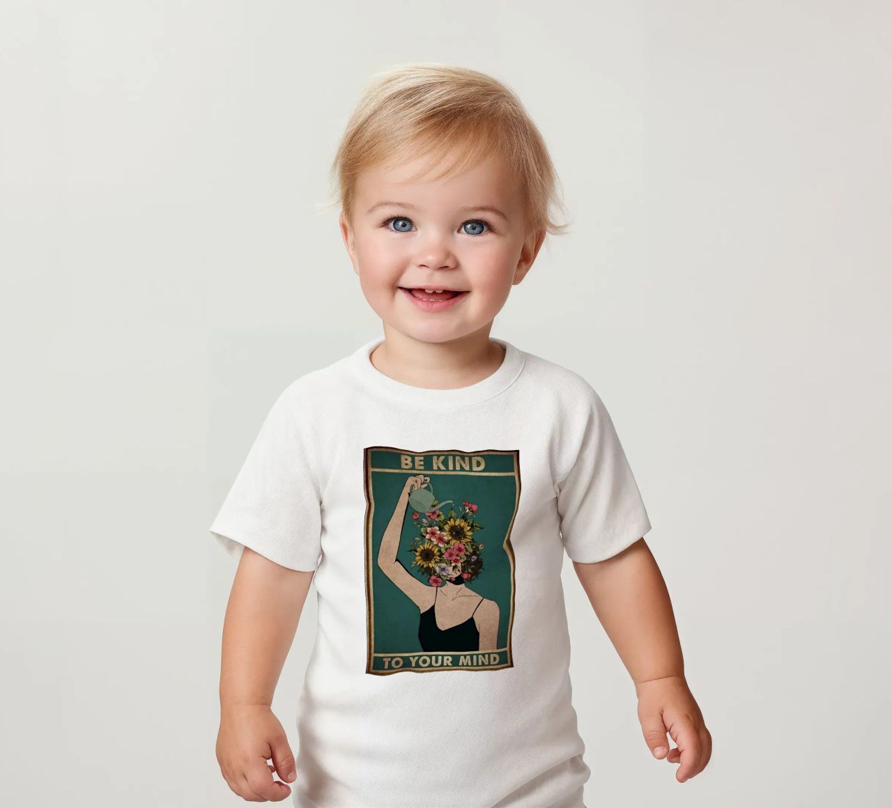 Soyez bienveillant avec votre esprit t-shirt pour bébé de Witon name shop