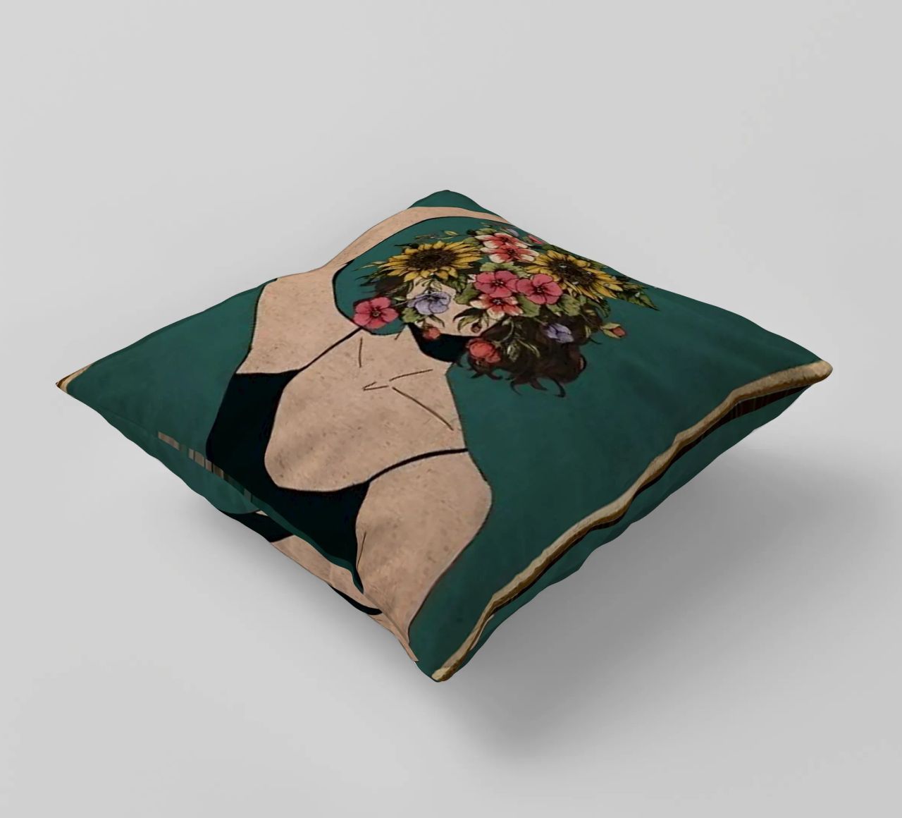 Soyez bienveillant avec votre esprit coussin de Witon name shop