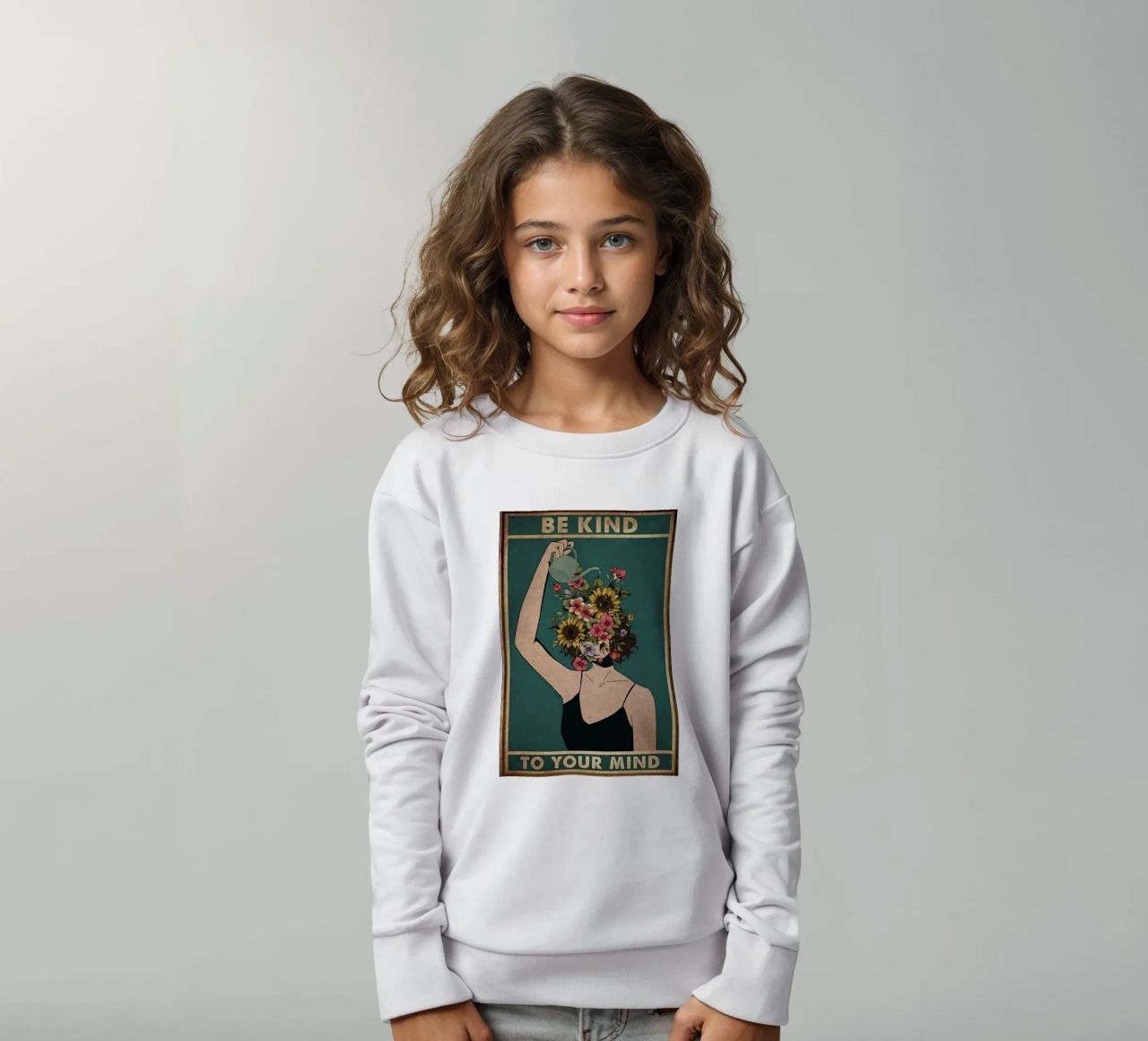 Soyez bienveillant avec votre esprit sweat enfant de Witon name shop