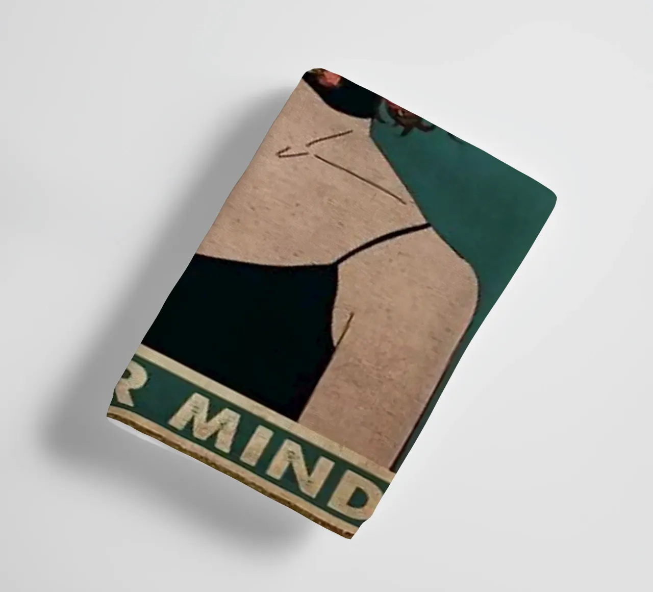 Wees aardig voor je geest badhanddoek van Witon name shop