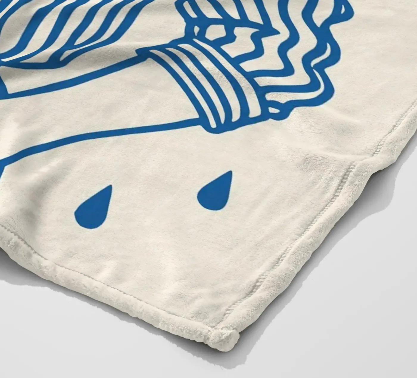 Mind Rain Fleecedecke von treechild