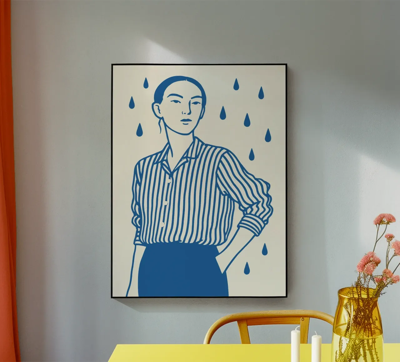 Mind Rain plexiglass da treechild