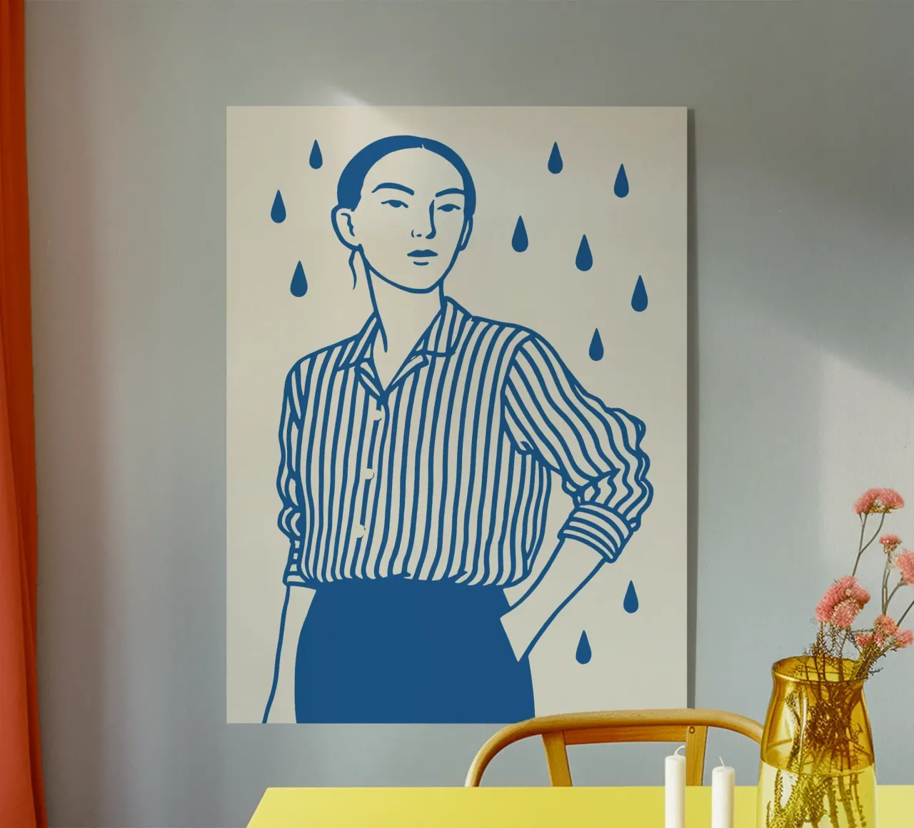 Mind Rain plexiglass da treechild