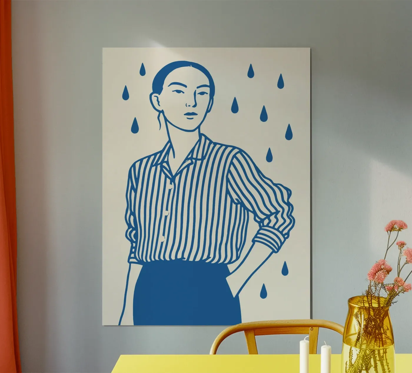Mind Rain poster by treechild