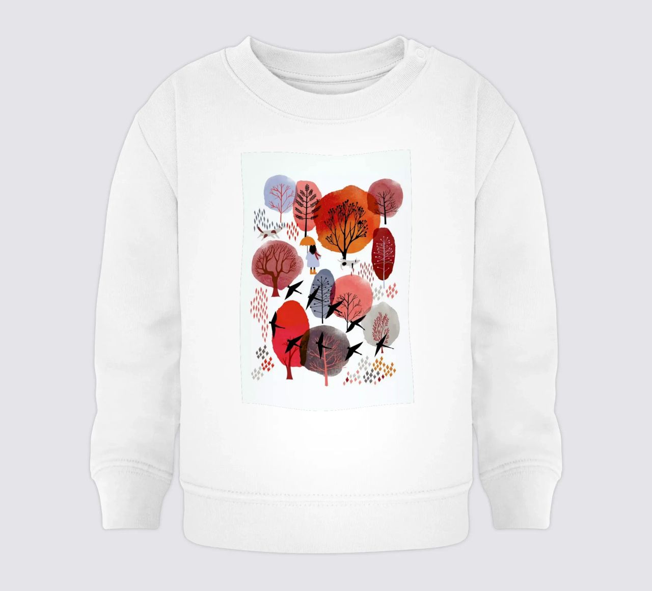 Autumn Forest felpa neonato da Little Flourishes