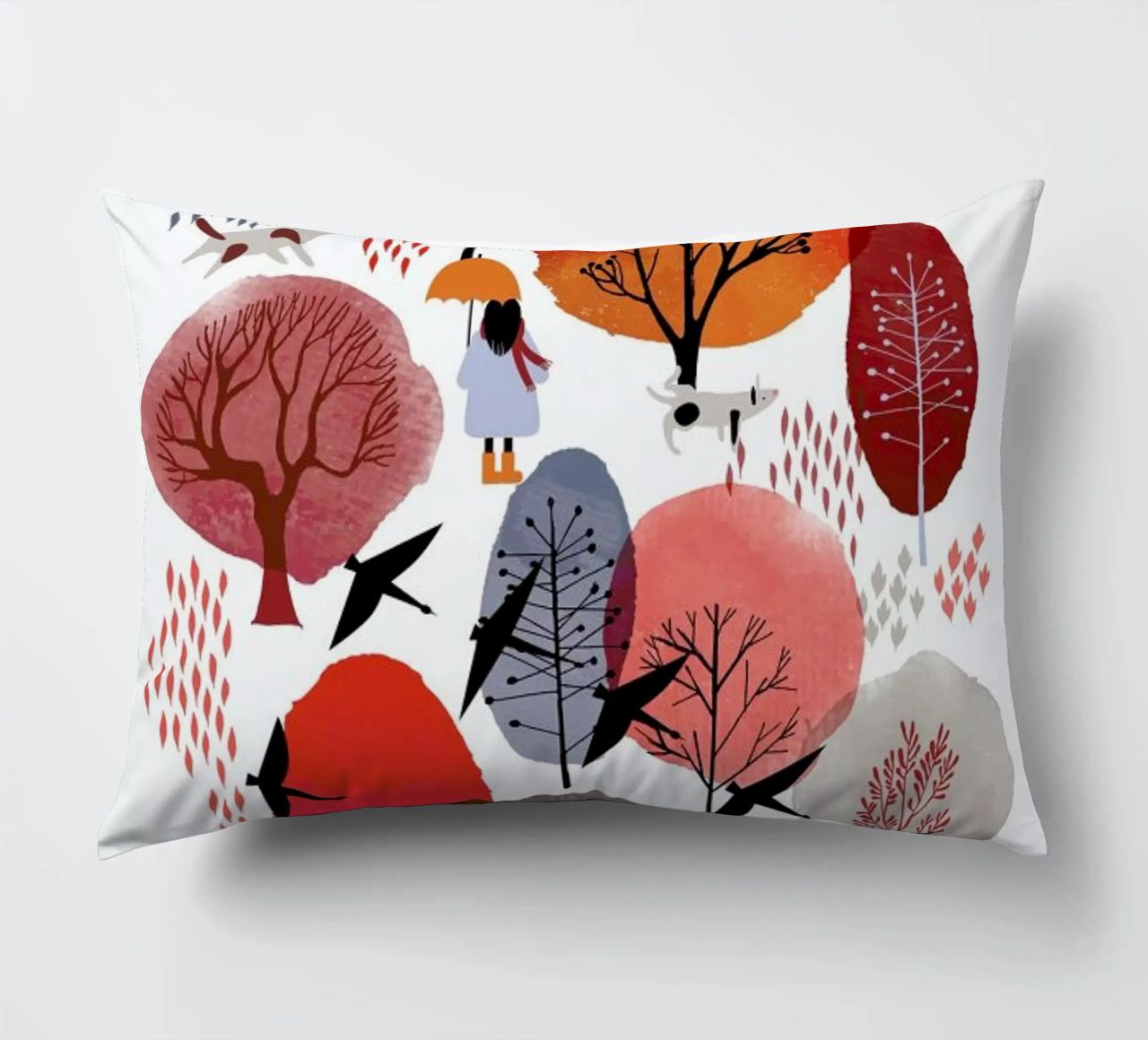 Autumn Forest cuscino da Little Flourishes