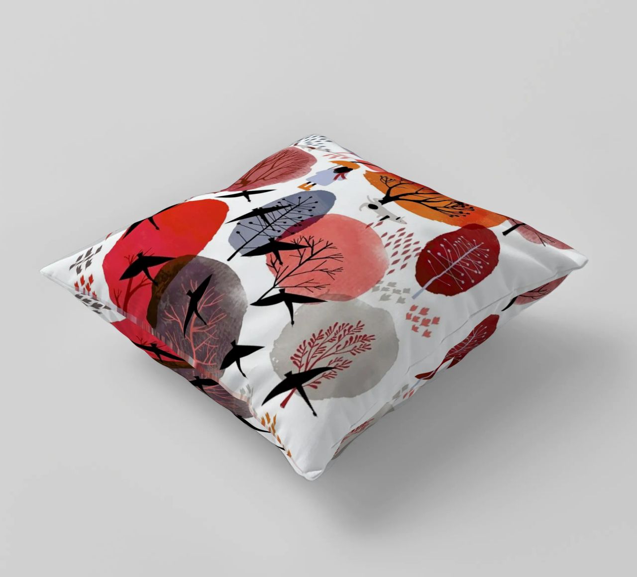 Autumn Forest cuscino da Little Flourishes