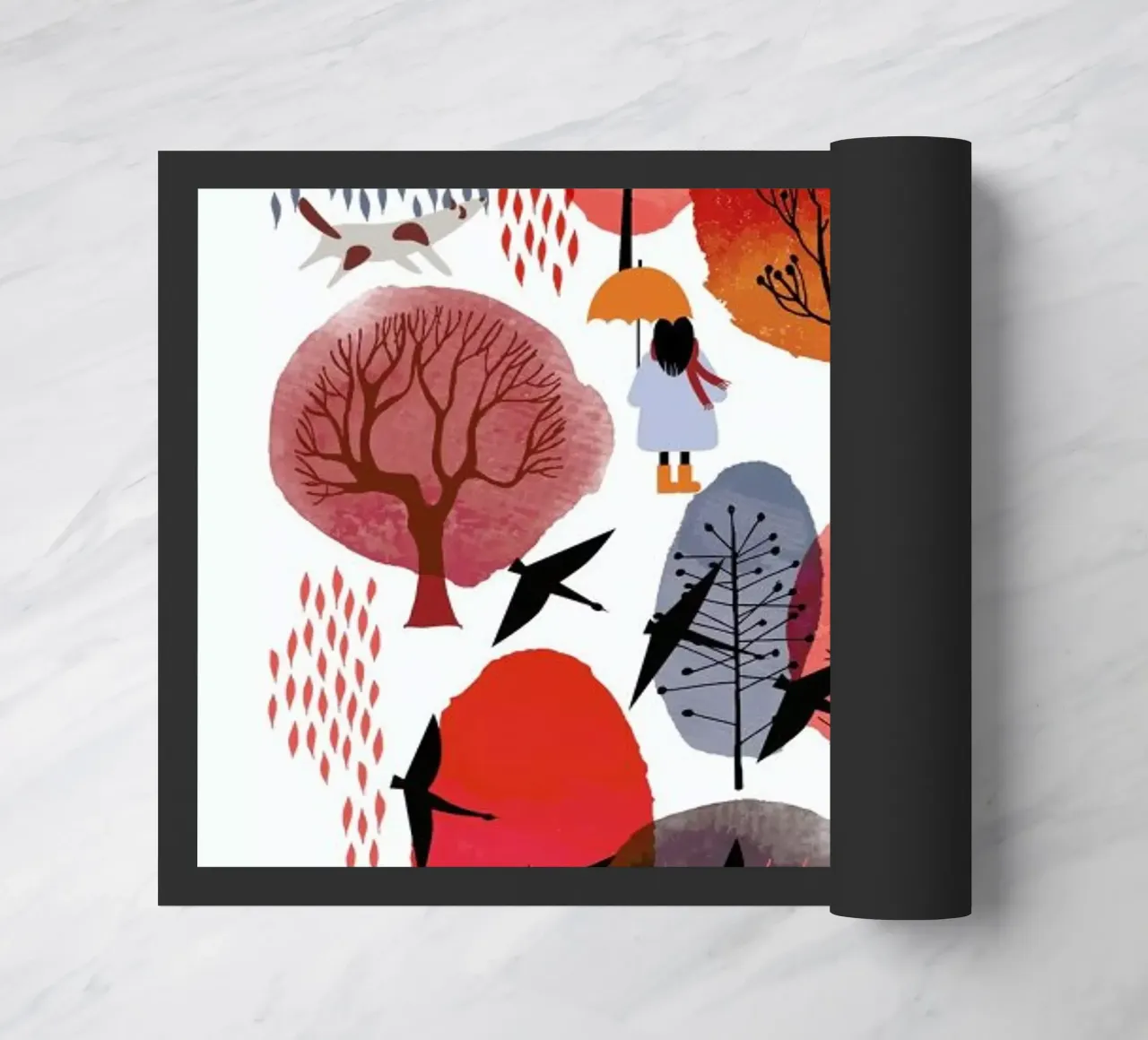 Autumn Forest zerbino da Little Flourishes