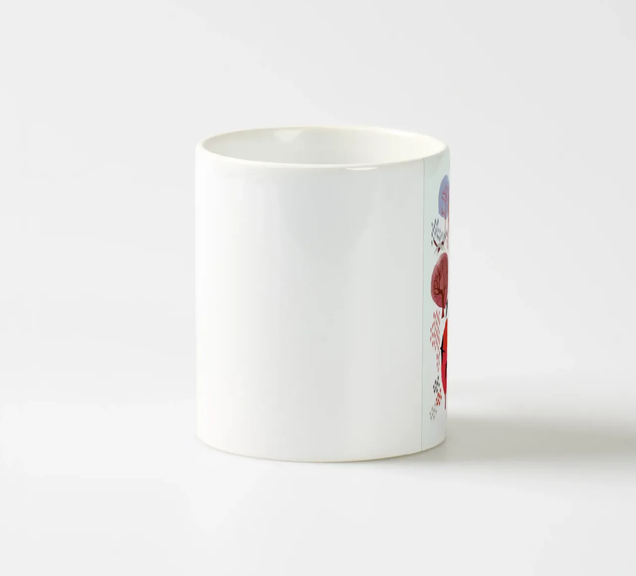 Autumn Forest taza de cerámica de Little Flourishes