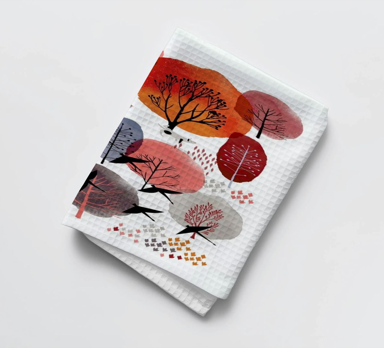 Autumn Forest canovaccio da cucina da Little Flourishes