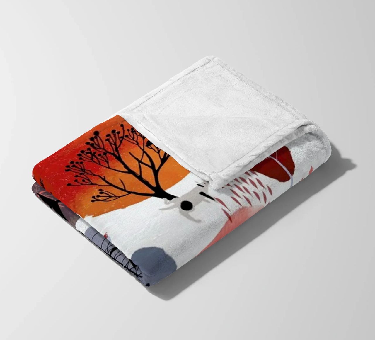 Autumn Forest coperta in pile da Little Flourishes
