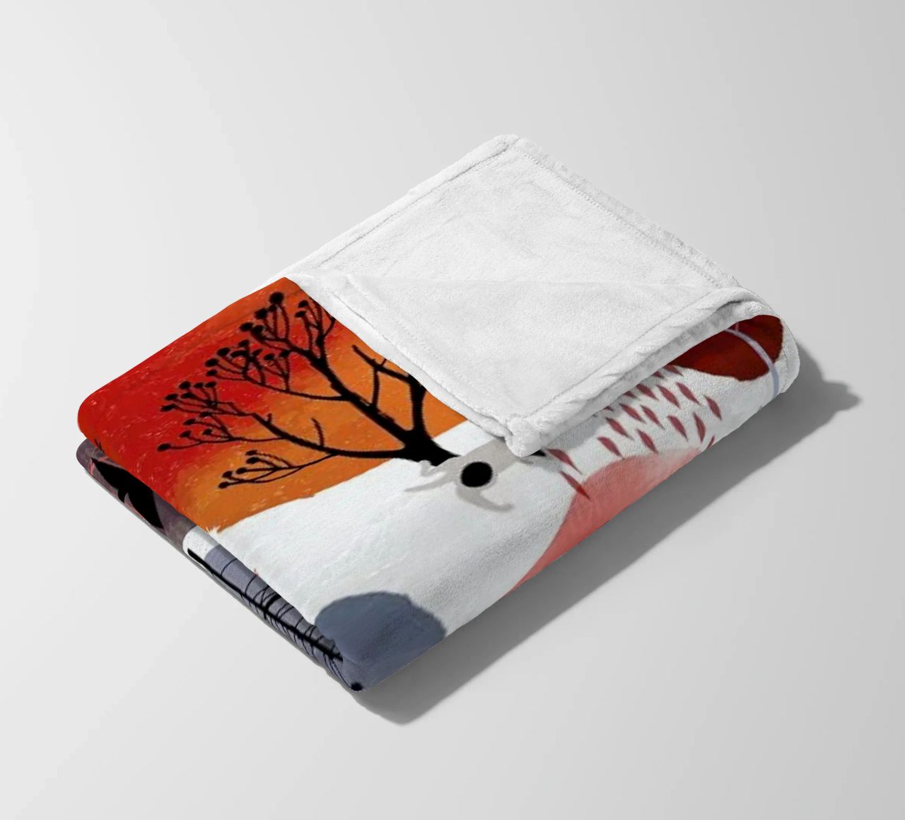 Autumn Forest coperta in pile da Little Flourishes