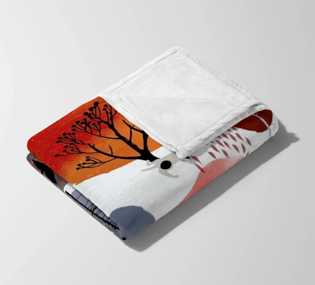 Autumn Forest coperta in pile da Little Flourishes