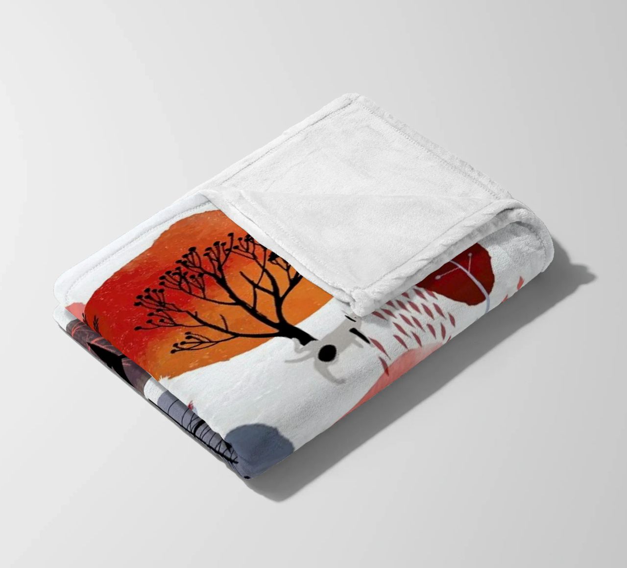 Autumn Forest coperta in pile da Little Flourishes