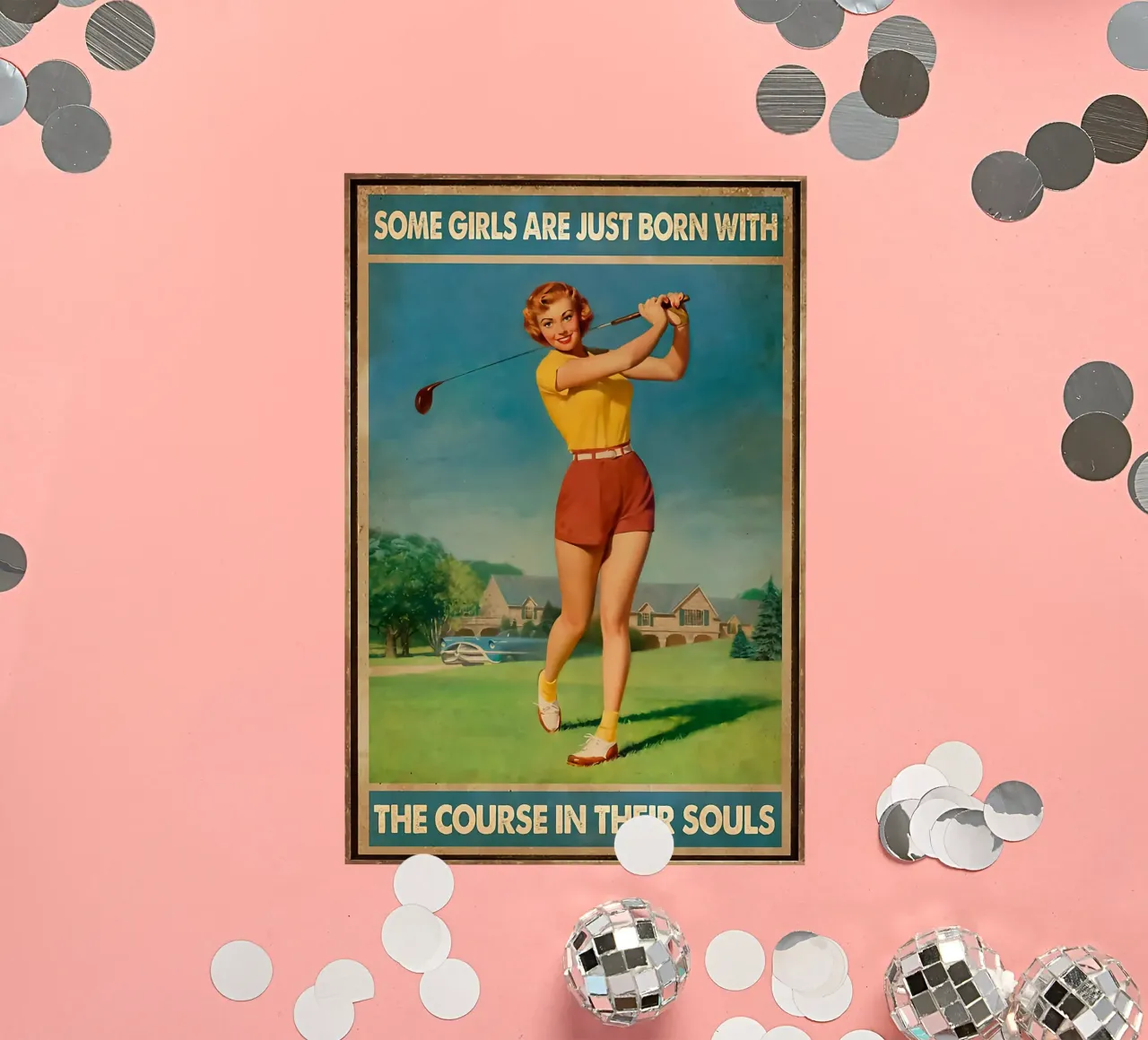 some girl are just born with the course in their souls sticker by khanrosie