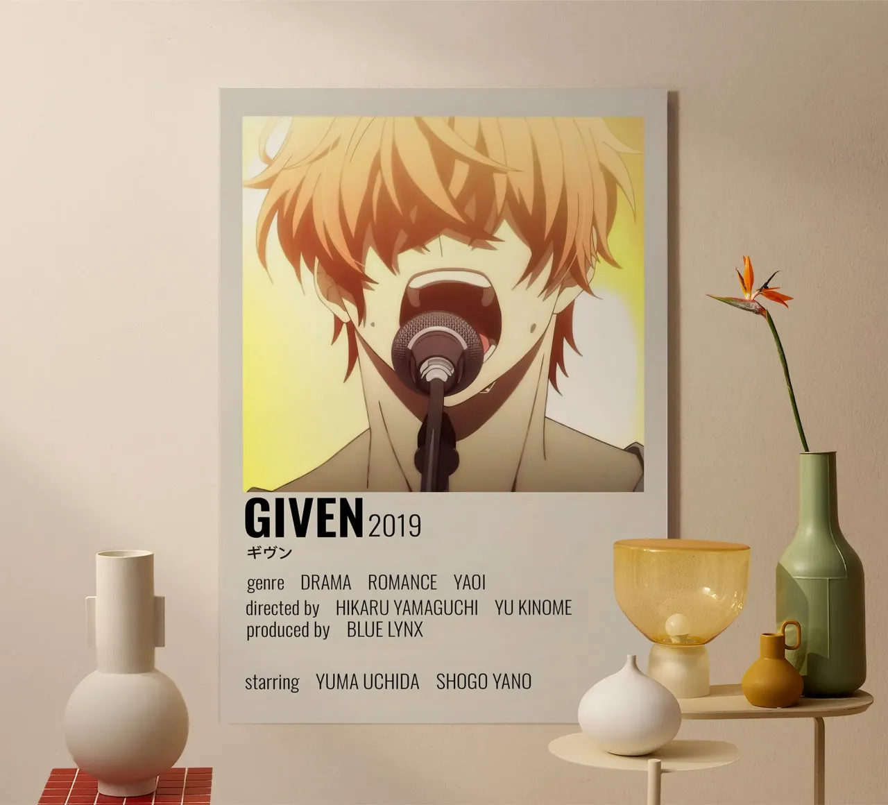 GIVEN 2019 plexiglass da Totoya