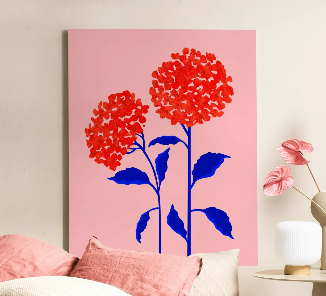 Fiori d'arancio tela con Cornice a cassetta da Kintsugi99