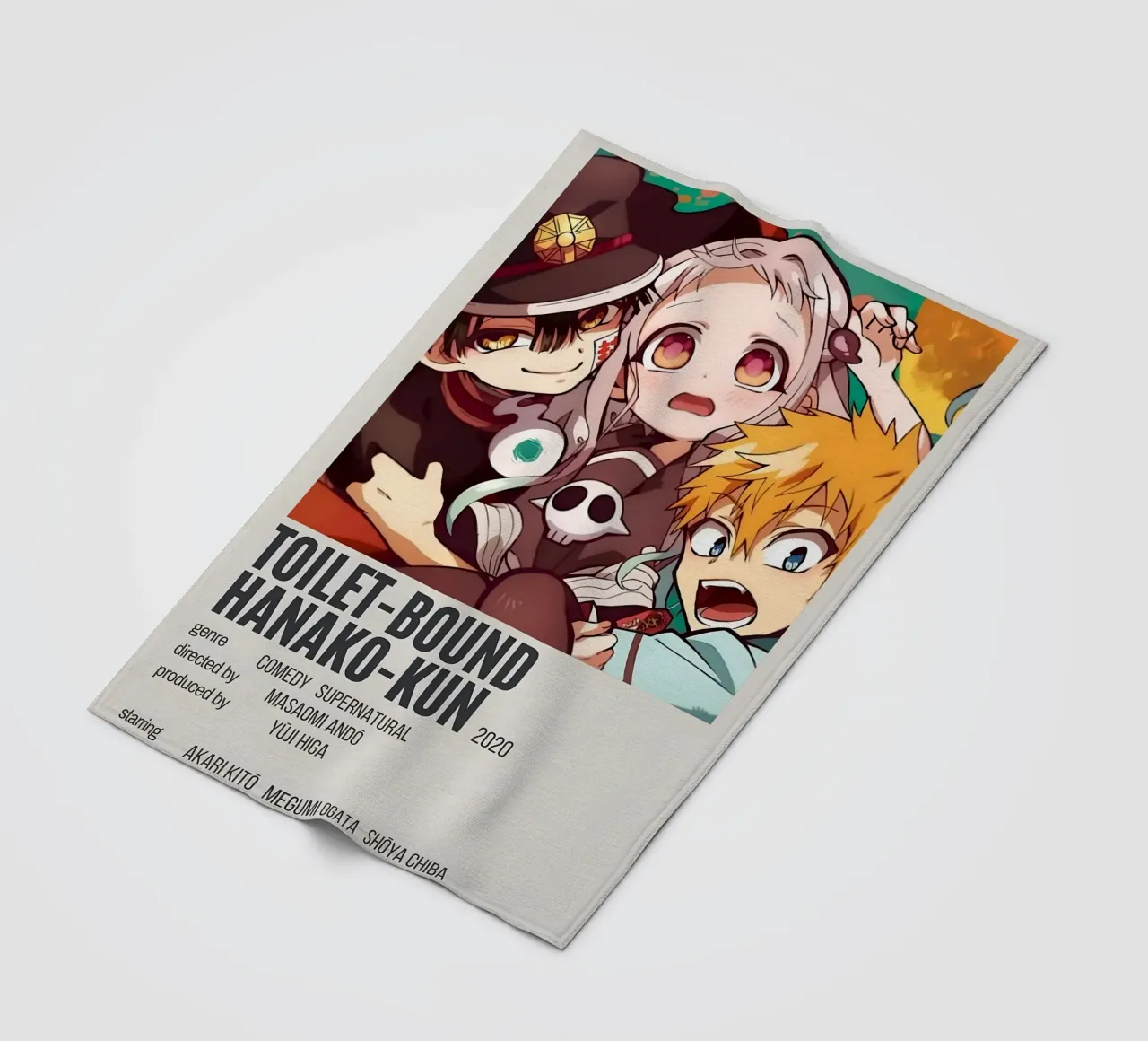TOILET-BOUND HANAKO-KUN  2020 coperta in pile da Totoya